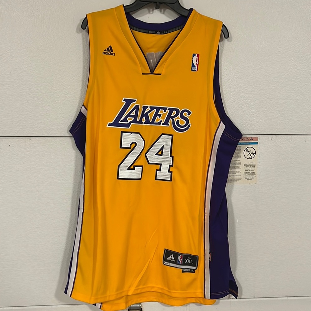 Kobe Bryant Jersey, name and numbers are stitched